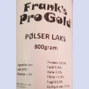Frank's Pro Gold Godbidsplse