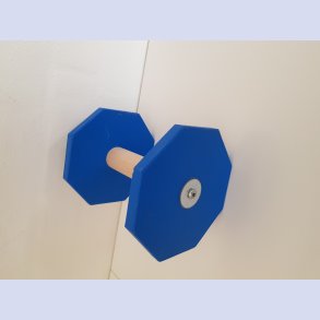 8 kantet apport- 100 mm Farvet