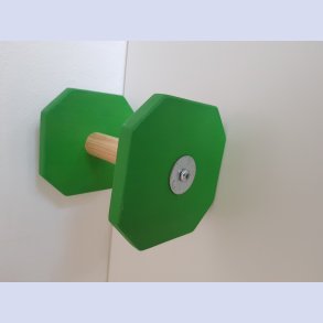 4 kantet apport- 90mm Farvet